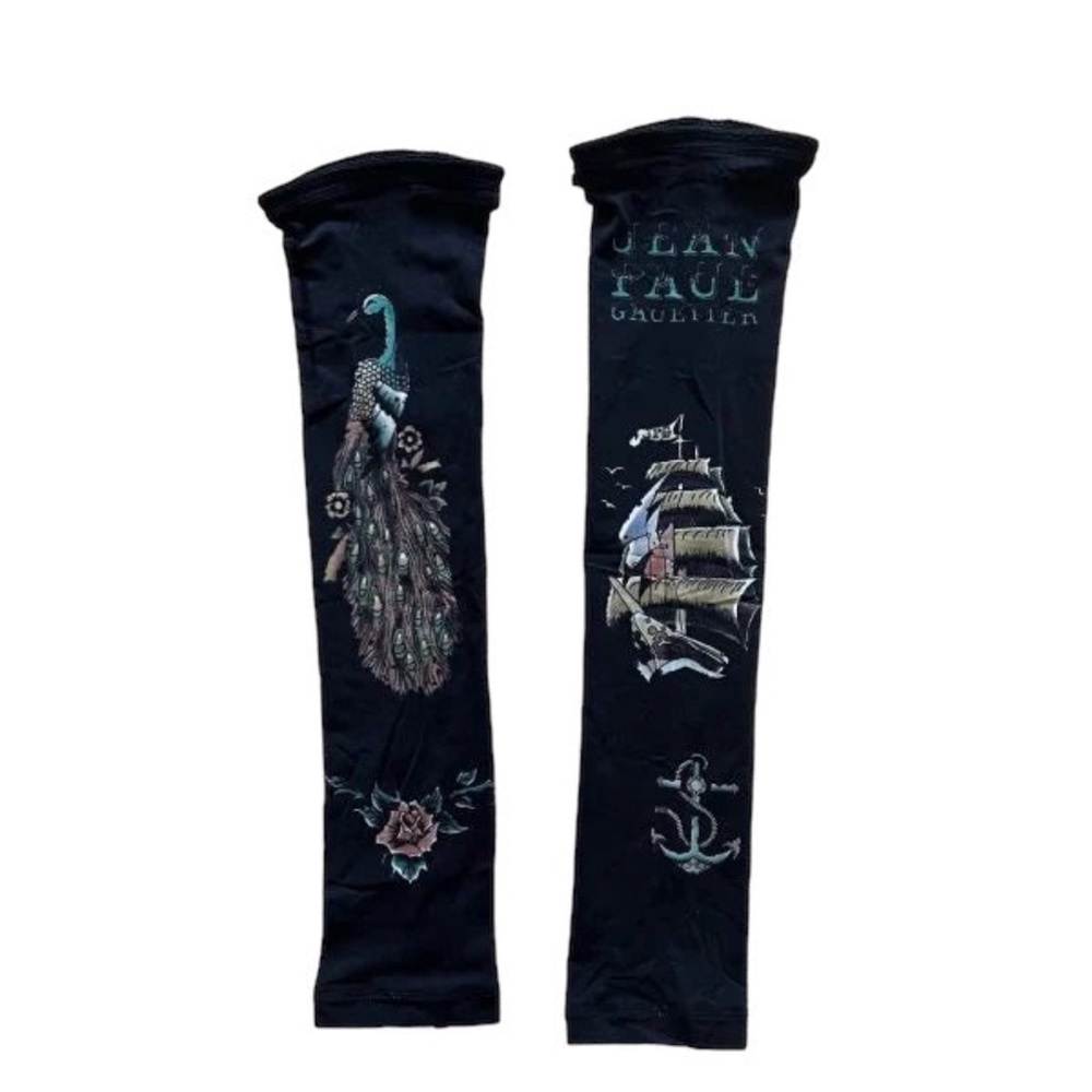 Jean Paul Gaultier S/S 1996 tattoo arm sleeves